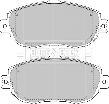 BORG & BECK Jarrupala, levyjarru BBP1848